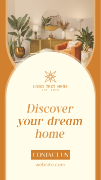 Dream Home Real Estate Instagram Story Design