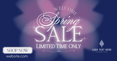 Blossom Spring Sale Facebook ad Image Preview
