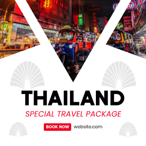 Thailand Travel Package Instagram post Image Preview