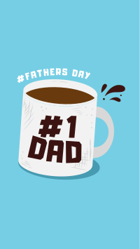 Father's Day Coffee Instagram reel Image Preview