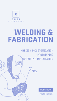 Welding & Fabrication Services Instagram story Image Preview