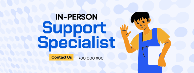 Tech Support Specialist Facebook cover Image Preview