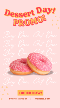 Donut BOGO My Heart Instagram Story Design