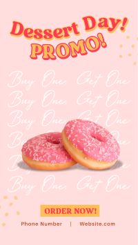 Donut BOGO My Heart Instagram Story Preview