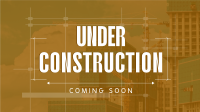 Under Construction Facebook Event Cover Design