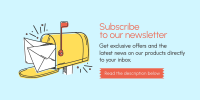 Subscribe To Newsletter Twitter post Image Preview