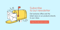Subscribe To Newsletter Twitter Post Image Preview