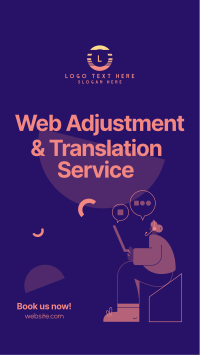 Web Adjustment & Translation Services YouTube short Image Preview