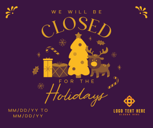 Closed for the Holidays Facebook post Image Preview