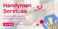 Handyman Services Twitter post Image Preview