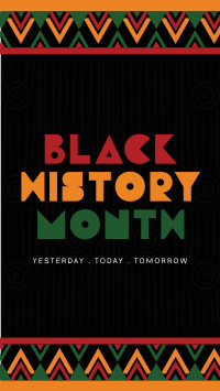 History Celebration Month Instagram Story Design