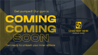 Fitness Gym Opening Soon Animation Design