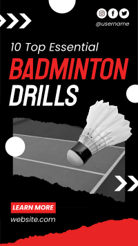 Badminton O’ Clock YouTube short Image Preview