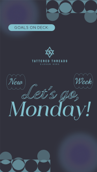 Monday Goals Motivation TikTok Video Image Preview