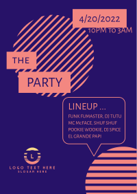 Party Event Poster Image Preview