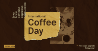 International Coffee Day Facebook Ad Design