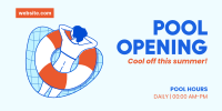 Pool Opening Twitter post Image Preview