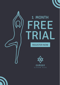 Yoga Trial Flyer Image Preview