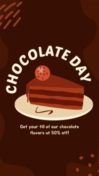 Chocolate Cake Instagram Story Design