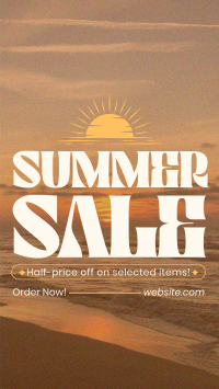 Sunny Summer Sale Video Image Preview