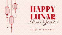 Chinese New Year Facebook Event Cover Design