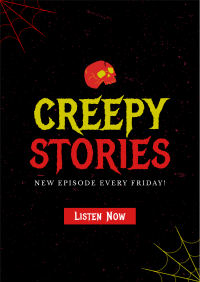 Creepy Stories Poster Design