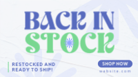 Minimalist Back In Stock Animation Preview