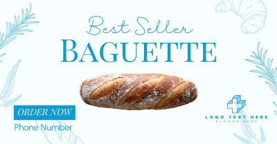 Best Selling Baguette Facebook ad Image Preview