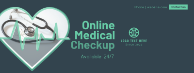 Online Medical Checkup Facebook cover Image Preview