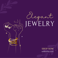 New Jewelries Instagram Post Design