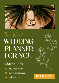 Boho Wedding Planner Poster Image Preview