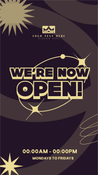 Store Opening Quirky TikTok Video Design