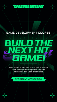 Game Development Course YouTube short Image Preview
