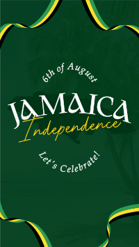 Jamaica Independence Day Facebook Story Image Preview