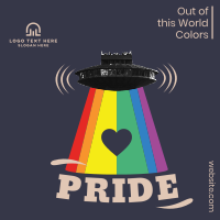 UFO Pride Instagram Post Design