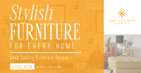 Stylish Quality Furniture Facebook Ad Design