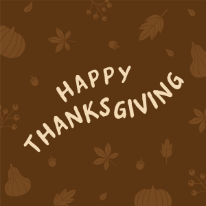 Happy Thanksgiving Instagram post Image Preview