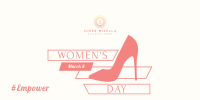 Women's Day Stiletto Twitter post Image Preview