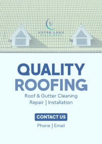 Trusted Quality Roofing Poster Image Preview