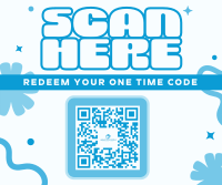 Quirky QR Discount Deal Facebook Post Preview