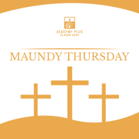 Maundy Thursday Holy Thursday Instagram post Image Preview