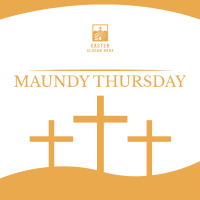 Maundy Thursday Holy Thursday Instagram Post Image Preview