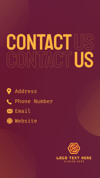 Smooth Corporate Contact Us YouTube short Image Preview