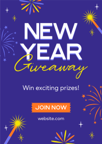 New Year Special Giveaway Poster Image Preview