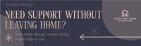 Simple Mental Health Twitter Header Preview