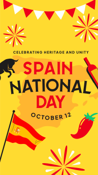 Celebrating Spanish Heritage and Unity TikTok video Image Preview