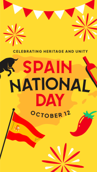 Celebrating Spanish Heritage and Unity TikTok Video Image Preview