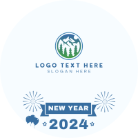 New Year 2022 Instagram Profile Picture Design