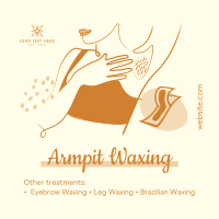 Salon Armpit Waxing Instagram post Image Preview