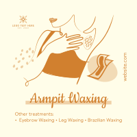 Salon Armpit Waxing Instagram Post Image Preview